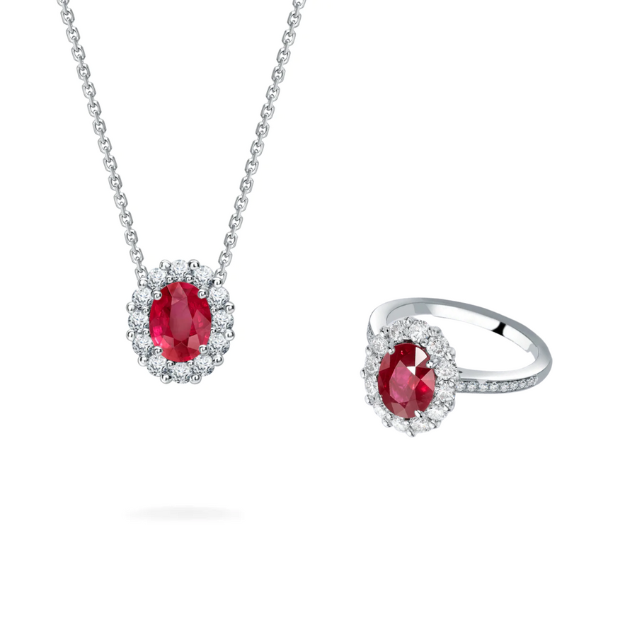 RUBY BUNDLE OFFER | PENDANT AND RING