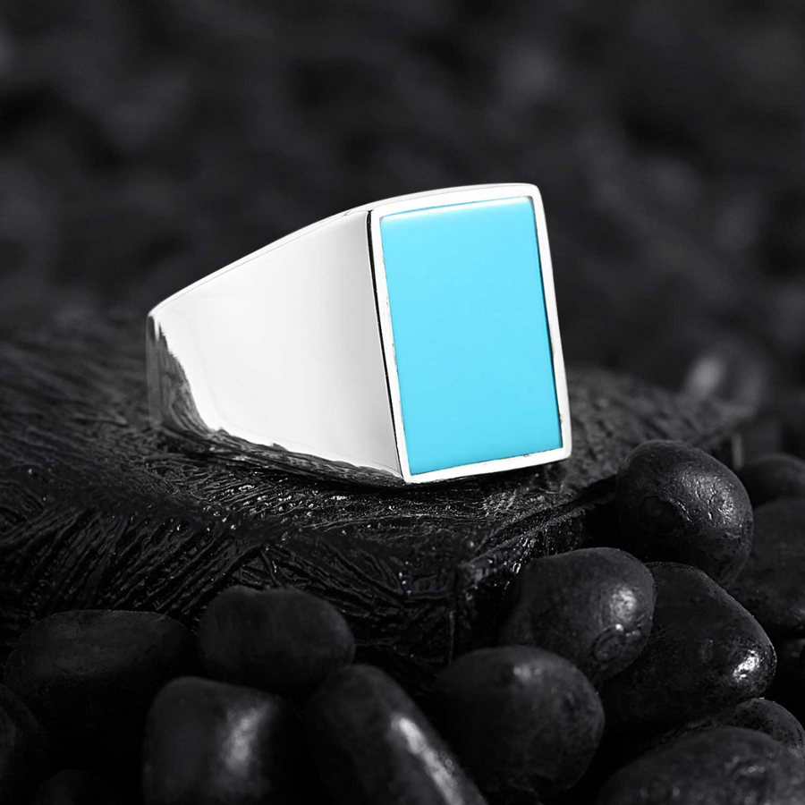 Yellowstone Spirit Man's Turquoise Ring Made in USA | Yellowstone Spir -  Objects of Beauty