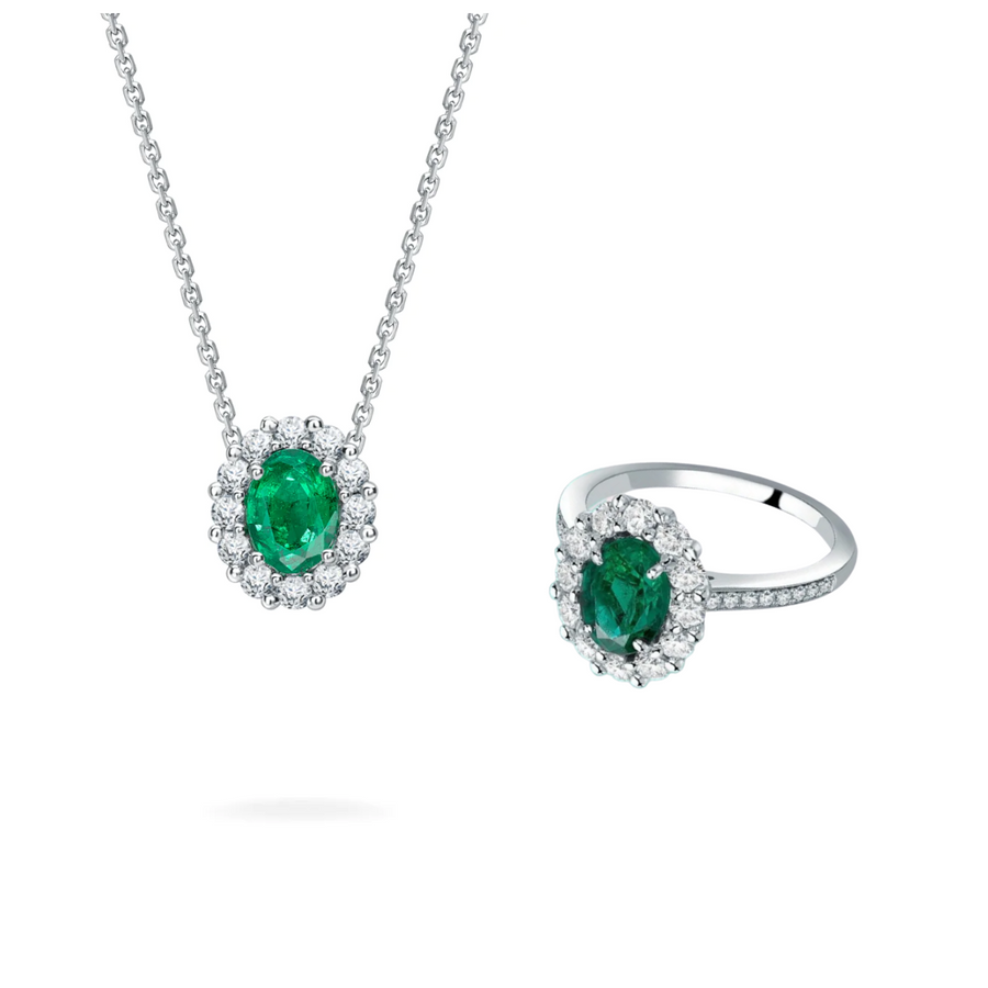 EMERALD BUNDLE OFFER | PENDANT AND RING