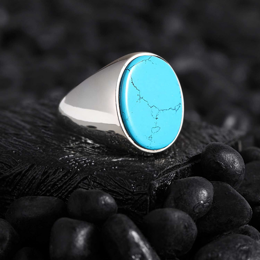 MINIMALIST TURQUOISE RING